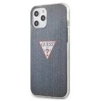 Guess GUHCP12LPCUJULDB iPhone 12 Pro Max 6,7"  granatowy/dark blue hardcase Jeans Collection