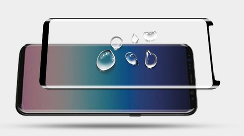 Mocolo TG 3D Glasgehäuse freundlich Samsung Galaxy S9 schwarz