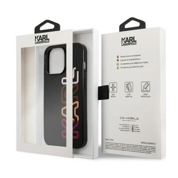 Etui ochronne na telefon Karl Lagerfeld KLHCP13LPCOBK do Apple iPhone 13 Pro / 13 6,1" czarny/black hardcase Multipink Brand