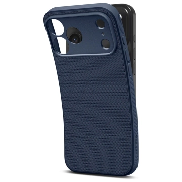 Etui Spigen Liquid Air MagSafe iPhone 17 Pro Granatowy Navy Blue