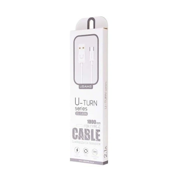 USMAS U-Turn USB-C-Kabel 1 m weiß