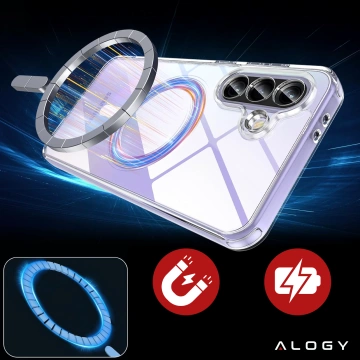 Etui do Samsung Galaxy A36 5G obudowa ochronna na telefon Alogy HybridShield™️ Case Przezroczyste