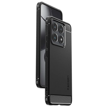 Etui Spigen Rugged Armor do Xiaomi 14T Pro Matte Black