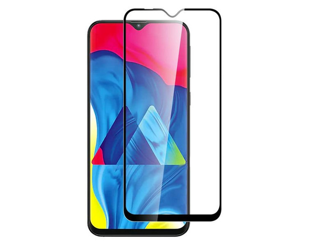 Glass Alogy Full Glue Hülle freundlich für Samsung Galaxy M20 Black