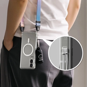 Etui für Samsung Galaxy S25 Edge Ringke Fusion Magnetic MagSafe Clear