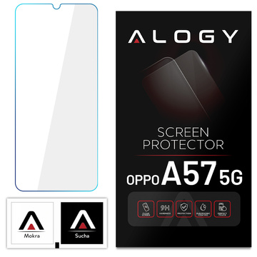 Szkło hartowane 9H Alogy ochrona na ekran szybka do Oppo A57 5G