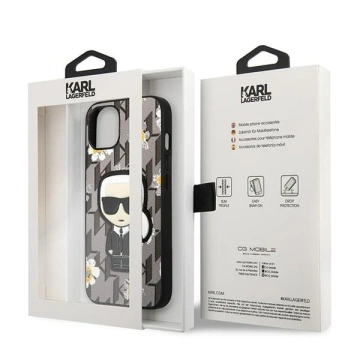 Etui Karl Lagerfeld KLHCP13SPMNFIK1 iPhone 13 mini 5,4"  Flower Ikonik Karl
