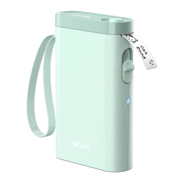 Nelko P21 Bluetooth USB-C Thermo-Etikettendrucker Grün