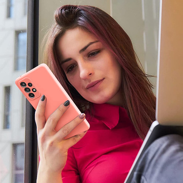 Schutzhülle für Alogy Thin Soft Case für Samsung Galaxy A53 / A53 5G Rosa