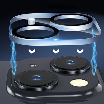 Hofi Cam Pro Kameraabdeckung für Apple iPhone 15 / 15 Plus Klar
