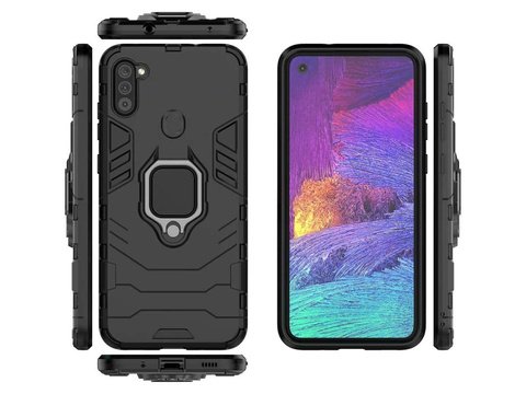 Etui Alogy Stand Ring Armor do Samsung Galaxy M11/ A11 czarne