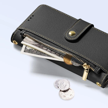 iPhone 16 Dux Ducis Lawa MagSafe Wallet Case – Schwarz