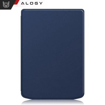 Etui ochronne na czytnik E-Book Alogy ProBook Cover obudowa do PocketBook Verse 629 / Verse Pro 634 / Verse Lite 619 Granatowe