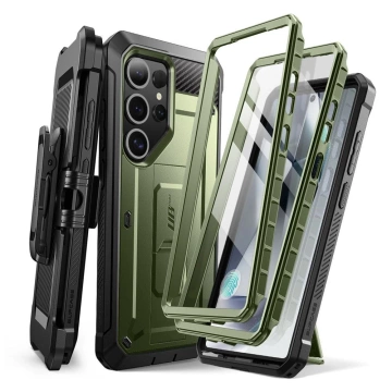 Etui do Samsung Galaxy S25 Ultra Supcase Unicorn Beetle Pro 2-Set Guldan