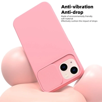 Etui futerał SLIDE do Apple IPHONE 13 Pro jasnoróżowy