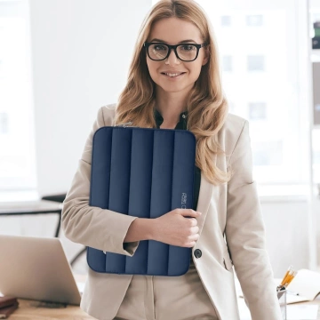 Etui Ochronne Tech-Protect Fluffy do Laptopa 15–16" Navy Blue