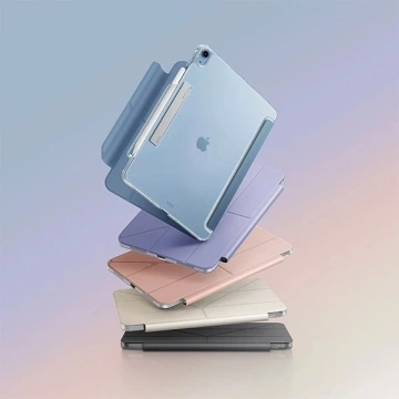 Etui UNIQ Camden Click na iPad Air 13" 2024 - beżowe