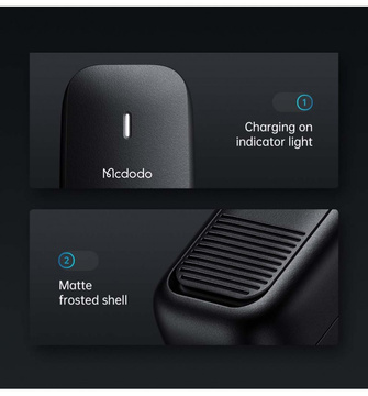 Ładowarka sieciowa GaN 65W Mcdodo CH-0291 2x USB-C, USB-A (czarna)