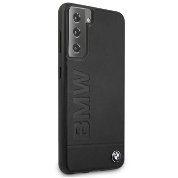 Etui BMW BMHCS21MSLLBK do Samsung Galaxy S21+ Plus G996 hardcase Signature Logo Imprint
