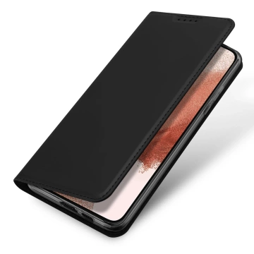 Etui na telefon Dux Ducis Skin Pro do Samsung Galaxy S23 pokrowiec z klapką portfel na kartę podstawka czarne