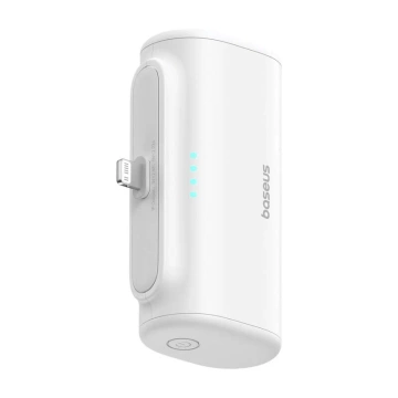 Powerbank Baseus Compact IP 5000mAh 20W Lightning + USB-C Biały