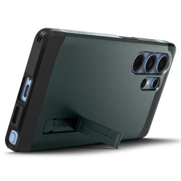 Etui für Samsung Galaxy S25 Ultra Abyss Green Spigen Tough Armor Mag MagSafe