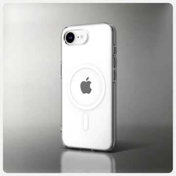 Etui do iPhone 16e Spigen Liquid Crystal Mag MagSafe Clear