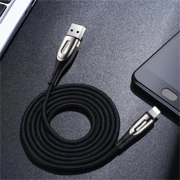 Joyroom Sharp Series kabel do szybkiego ładowania USB-A - Lightning 3A 3m czarny (S-M411)