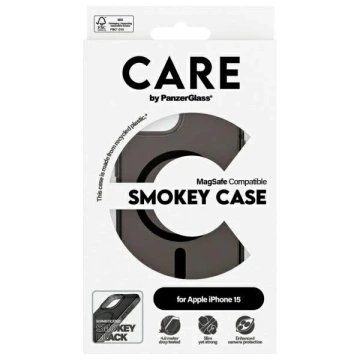 Etui do iPhone 15 CARE by PanzerGlass Urban Combat Case 6,1" Przezroczysty