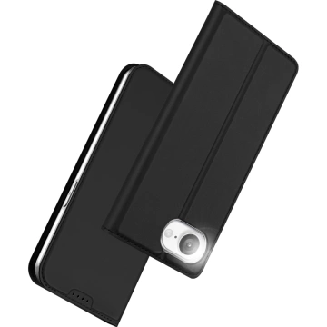 Etui do Apple iPhone 16e / SE 4 2025 obudowa ochronna Dux Ducis z klapką Skin Pro Czarna