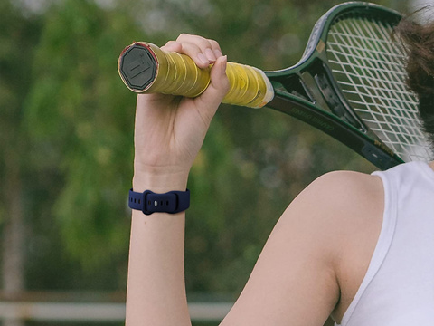 Sportowy pasek Alogy silikonowy do Apple Watch 38/40/41mm Granatowy