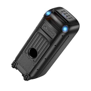 HOCO HA13 Max Karaoke-Set 60W, RGB LED, 2× kabellose TWS-Mikrofone