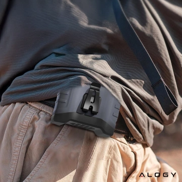 Ventilator mit Gürtelclip, 4000-mAh-Akku, 5 Geschwindigkeitsstufen, 8–40 Stunden Laufzeit, USB-Ladefunktion, geeignet für Baustellen, Outdoor-Aktivitäten, Wandern, Sommerarbeit, Powerbank