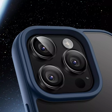 Szkło hybrydowe na aparat do Apple iPhone 16 Pro Max osłona na obiektyw 3mk Lens Protection zestaw 4 sztuk