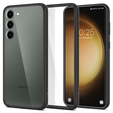 Spigen Ultra Hybrid Schutzhülle für Samsung Galaxy S23 Mattschwarz