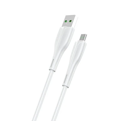 USAMS Kabel U38 microUSB 4A Fast Charge for OPPO 1m biały