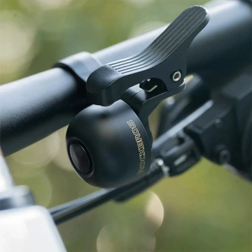 Rockbros 34210007002 Fahrradklingel für die rechte Lenkerseite - Schwarz