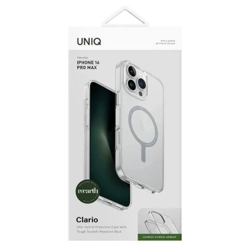 Etui do iPhone 16 Pro Max UNIQ Clario MagSafe Przezroczyste