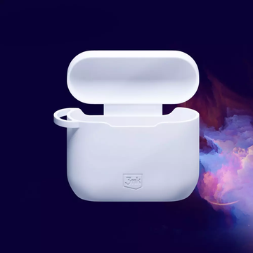 Etui 3mk Silicone AirPods Case White do Apple AirPods 2nd gen