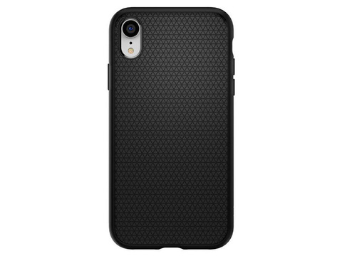Etui Spigen Liquid Air für Apple iPhone Xr Mattschwarz