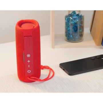 Głośnik Bluetooth HOCO HC16 2×5W 3h Czas Pracy Czerwony