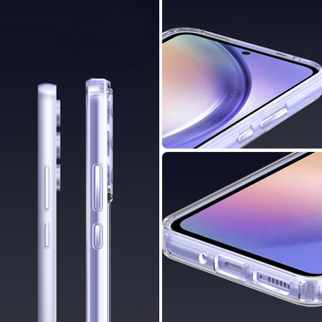 Alogy Hybrid Clear Case Super Schutzhülle für Samsung Galaxy A54 5G Transparent
