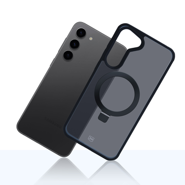 Etui do Samsung Galaxy S24 3mk Smoke Case Mag&Stand