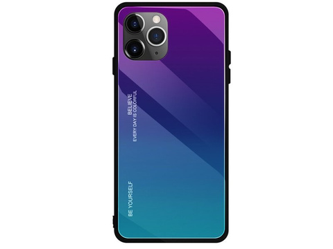 Etui Alogy Aurora Armor do Apple iPhone 11 Pro Max fioletowo-niebieskie 03