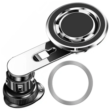 Uchwyt samochodowy MagSafe do iPhone 14 13 12 na kratkę do kratki auta Alogy Airvent car holder Czarny