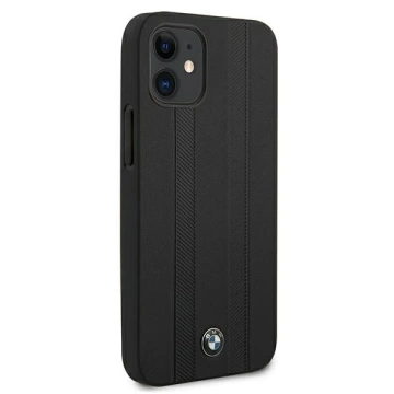 Etui na telefon BMW BMHCP12STTBK do Apple iPhone 12 Mini 5,4" czarny/black hardcase Signature Tire Marks