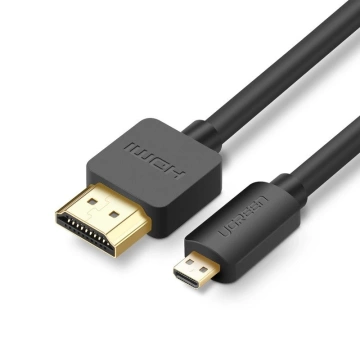 Kabel 3m micro HDMI do HDMI Ugreen przewód do przesyłu HD 4K 3D