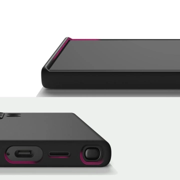 Etui Ringke Silicone Magnetic Magsafe für Samsung Galaxy S24 Ultra Schwarz