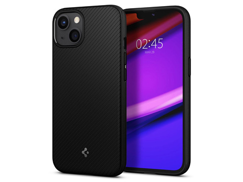 Etui do MagSafe Spigen Mag Armor do Apple iPhone 13 Matte Black