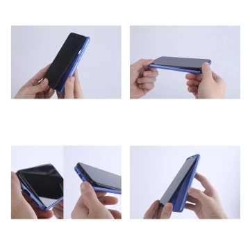 Etui Nillkin Super Frosted Shield do Samsung Galaxy A15 5G sztywny pokrowiec - niebieski